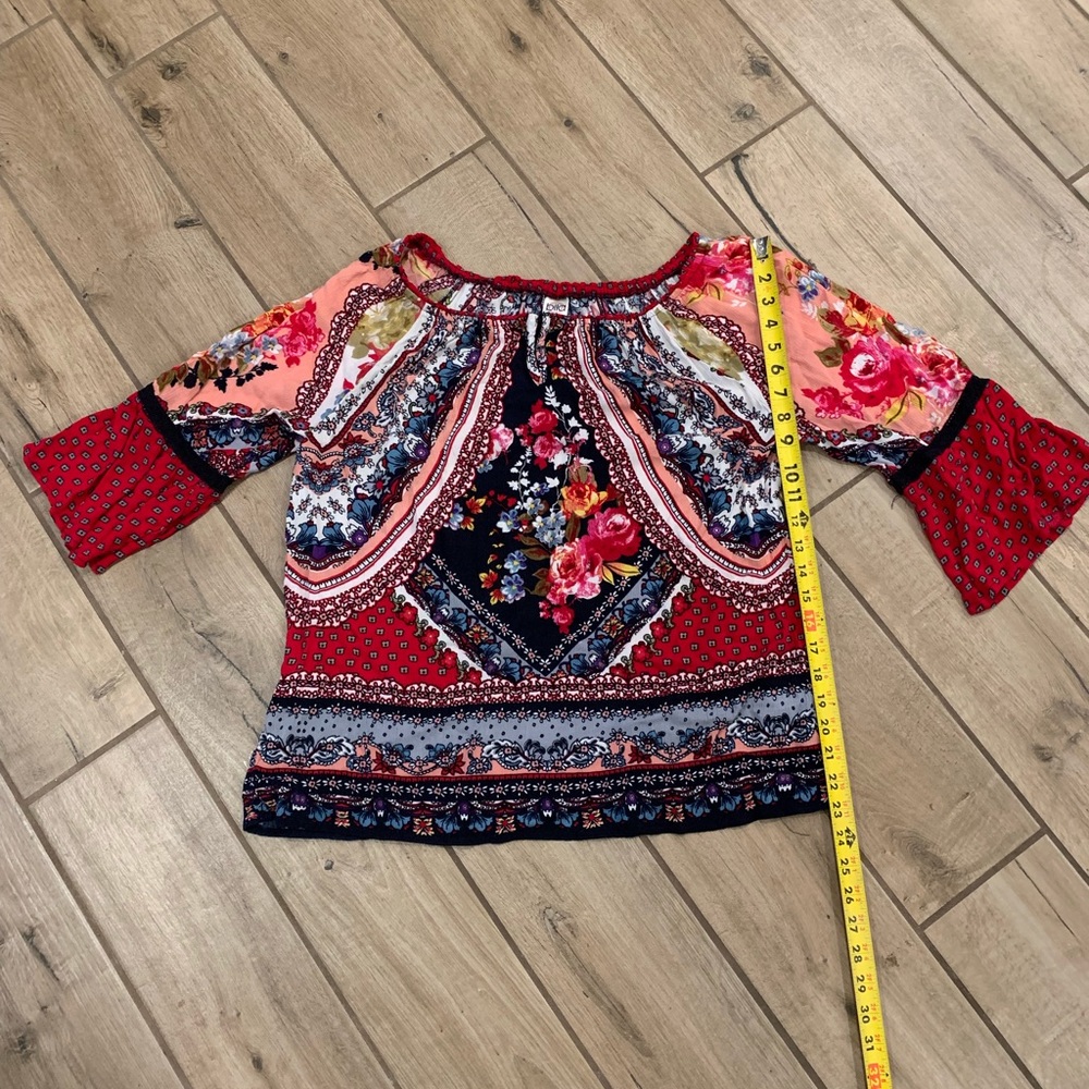 Bila flowy sleeves shirt